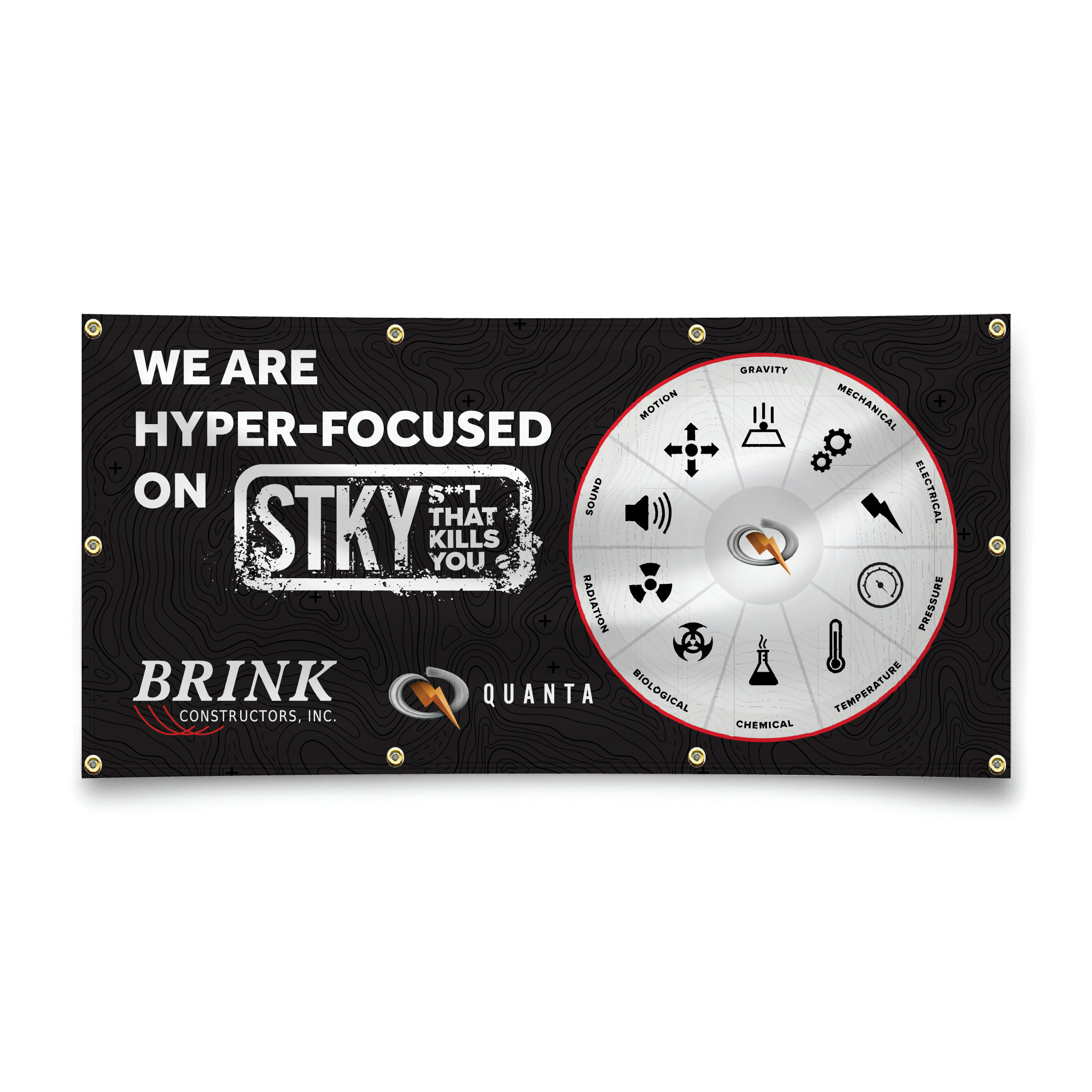 Brink STKY Banner - Black